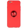 Custodia Softcase per iPhone 6 con anello rosso
