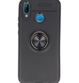 Soft Case für Huawei P20 Lite Case mit Ringhalter Schwarz