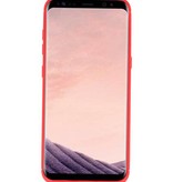 Softcase für Galaxy S8 Case mit Ringhalter Rot