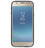 Funda Softcase para Galaxy J3 2017 con soporte para anillo Black