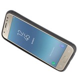 Softcase für Galaxy J3 2017 Case mit Ringhalter Schwarz