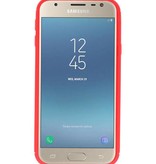 Softcase für Galaxy J3 2017 Etui mit Ringhalter Rot