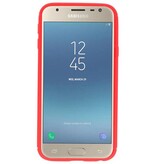 Softcase til Galaxy J3 2017 Taske med Ring Holder Red