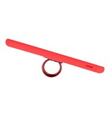 Funda para Galaxy J3 2017 con soporte para anillo rojo