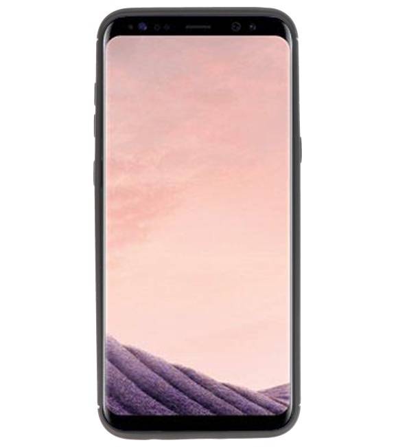 Soft Case für Galaxy S8 Plus Case mit Ringhalter Schwarz