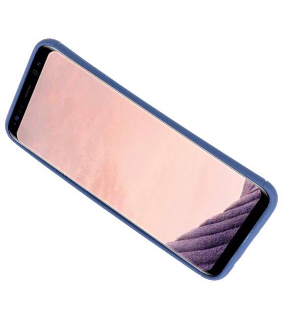 Soft Case für Galaxy S8 Plus Hülle mit Ringhalter Navy