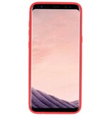 Softcase til Galaxy S8 Plus Taske med Ring Holder Red