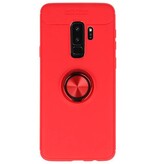 Custodia morbida per Galaxy S9 Plus Custodia con anello rosso
