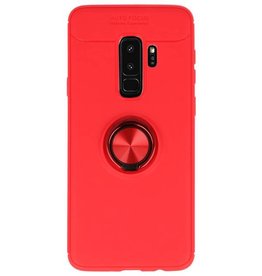 Custodia morbida per Galaxy S9 Plus Custodia con anello rosso