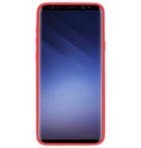 Custodia morbida per Galaxy S9 Plus Custodia con anello rosso