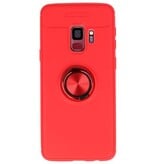 Softcase for Galaxy S9 Case with Ring Holder Red