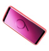 Softcase til Galaxy S9 Taske med Ring Holder Red