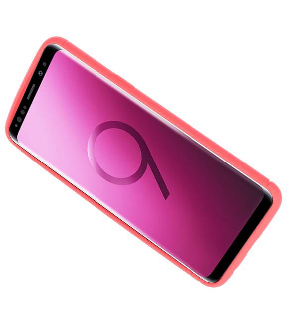 Softcase for Galaxy S9 Case with Ring Holder Red