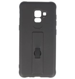 Carcasa de la serie Carbon Samsung Galaxy A8 2018 Negro