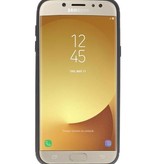 Softcase voor Galaxy J5 2017 Hoesje met Ring Houder Zwart