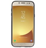 Softcase pour Galaxy J5 2017 Case avec porte-Bague Noir