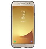Softcase for Galaxy J7 2017 Case with Ring Holder Black