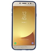 Softcase für Galaxy J7 2017 Case mit Ringhalter Navy