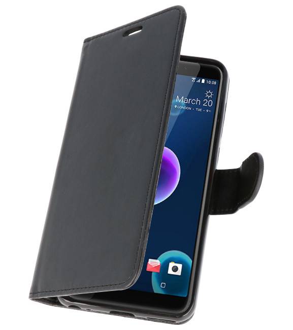 Estuche Wallet Cases para HTC Desire 12 Black