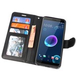 Wallet Cases Case for HTC Desire 12 Black