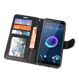 Wallet Cases Case for HTC Desire 12 Black
