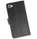 Etui Portefeuille pour HTC Desire 12 Noir