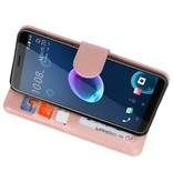 Veske Vesker Etui til HTC Desire 12 Pink