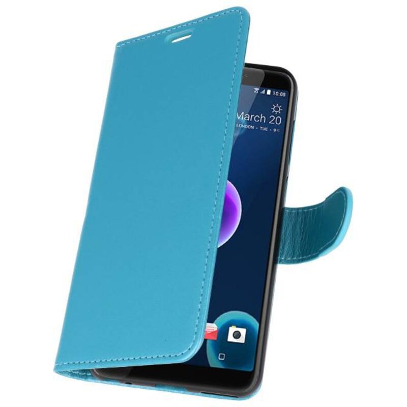 Wallet Cases Case for HTC Desire 12 Turquoise