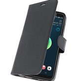 Wallet Cases Tasche für HTC Desire 12 Plus Schwarz