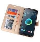 Etui für HTC Desire 12 Plus Gold