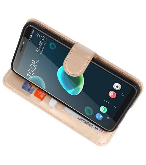 Etui für HTC Desire 12 Plus Gold