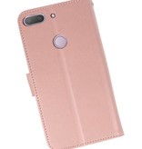 Wallet Cases Tasche für HTC Desire 12 Plus Pink