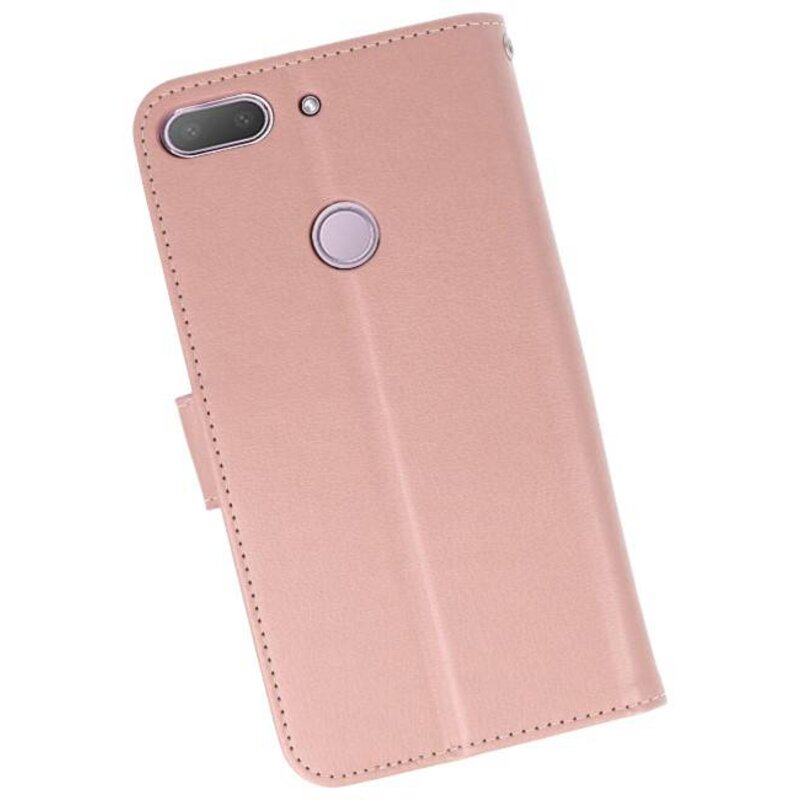 Custodia a Portafoglio per HTC Desire 12 Plus Rosa