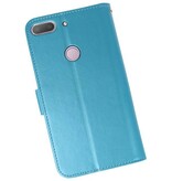 Etui Hülle für HTC Desire 12 Plus Türkis