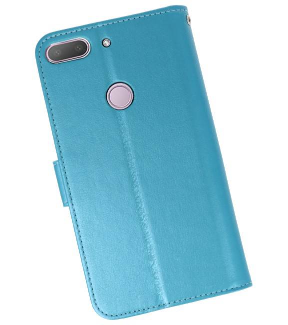 Wallet Cases Case for HTC Desire 12 Plus Turquoise
