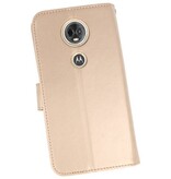 Estuche para estuches Wallet para Moto E5 Plus Gold