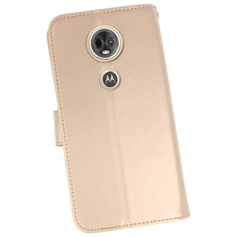 Wallet Cases Case for Moto E5 Plus Gold