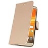 Wallet Cases Hoesje voor Moto E5 Plus Goud