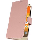 Wallet Cases Hoesje voor Moto E5 Plus Roze