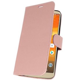 Custodia a Portafoglio per Moto E5 Plus Rosa