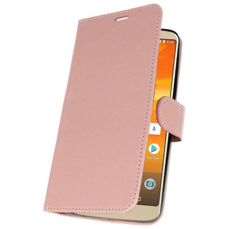 Etui Hülle für Moto E5 Plus Pink