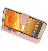 Etui Hülle für Moto E5 Plus Pink