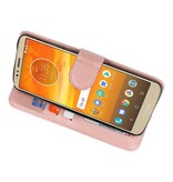 Etui Hülle für Moto E5 Plus Pink