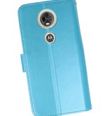 Wallet Cases Moto E5 Plus Turquoise Case