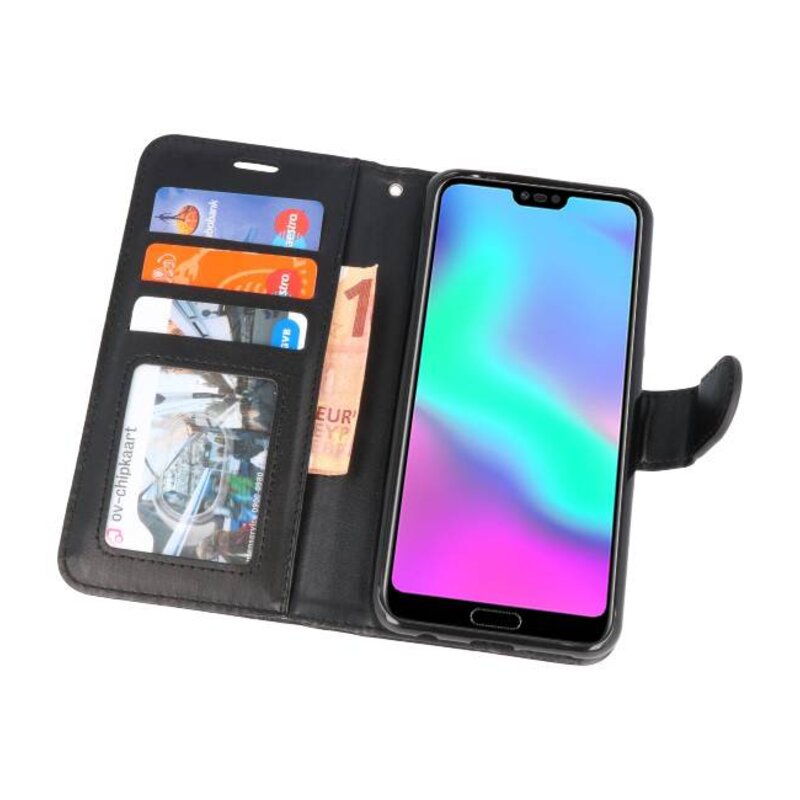 Wallet Cases Honor 10 Schwarz Fall
