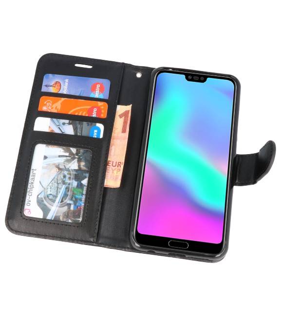 Wallet Cases Honor 10 Schwarz Fall