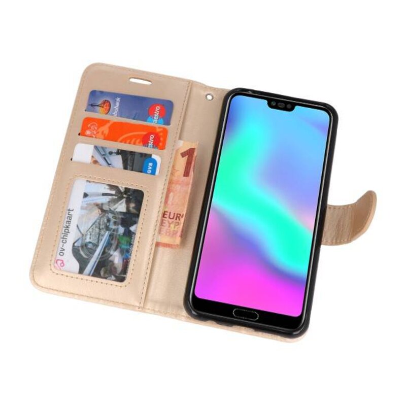 Custodie per portafogli Honor 10 Gold Case