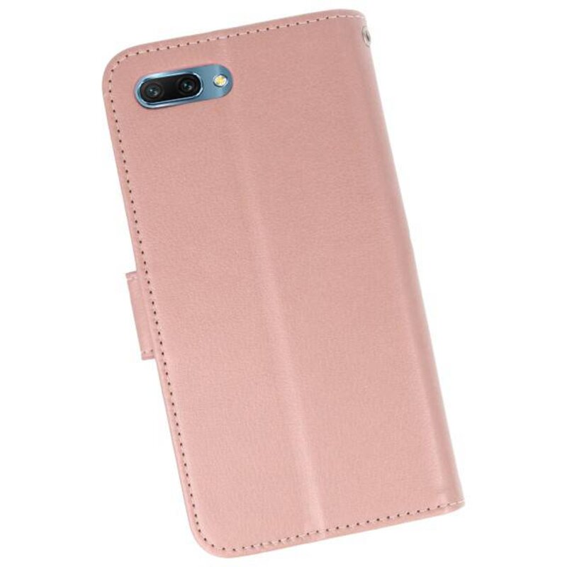 Wallet Cases Hoesje voor Honor 10 Roze