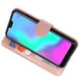 Funda de billetera para Honor 10 rosa