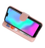 Wallet Cases Hoesje voor Honor 10 Roze